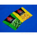 Flat Flexible Zipper Packaging Pouch For Food Foil Plastic